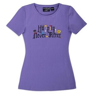 Loungefly Stitch Shoppe Disney Villains Happily Never After T-Shirt in 4X 24W